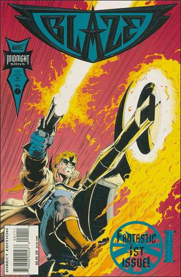 Blaze (1994) issue 1 Embossed Cover