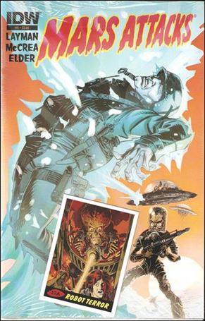 Mars Attacks (2012) issue 6 John McCrea Cover Bagged with Card