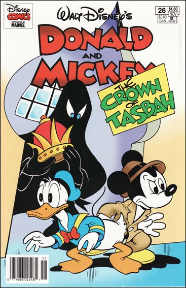 Walt Disney's Donald and Mickey issue 26-B Marvel Cover
