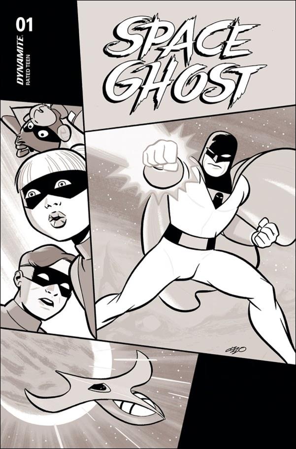 Space Ghost (2024) issue 1-N Michael Cho 1:20 Black & White Cover