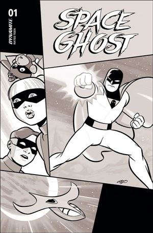 Space Ghost (2024) issue 1-N Michael Cho 1:20 Black & White Cover