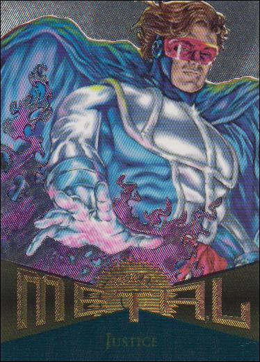 Marvel Metal (Parallel Flasher Set) card 64 Justice