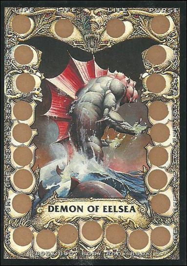 Battle Cards (Base Set) card 96 Demon of Eelsea