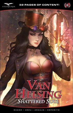 Van Helsing: Shattered Soul issue 1-C Jorge Meguro Cover