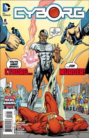 Cyborg (2015) issue 8-B Neal Adams Cover