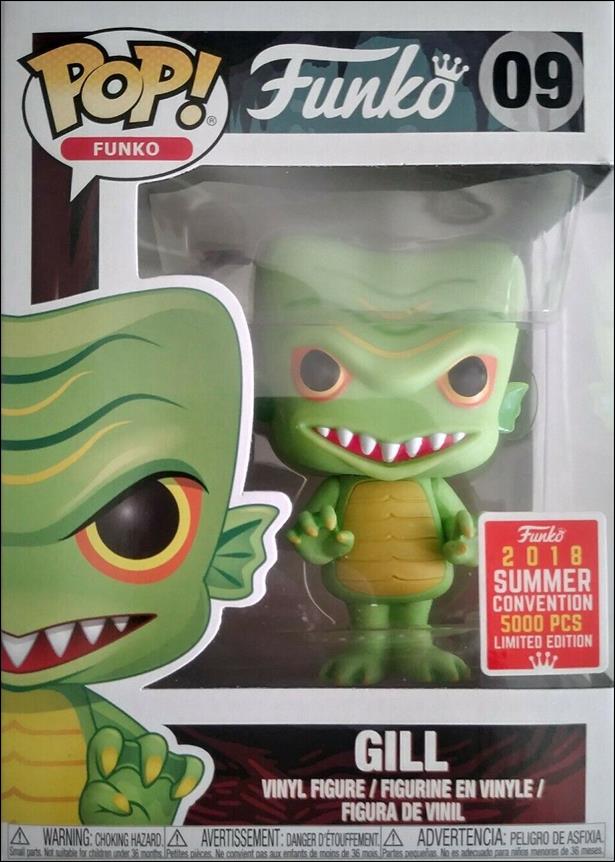 POP! Funko - Fantastik Plastik figure 9-B Gill Summer Convention Exclusive 1/5000