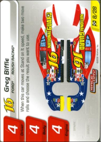 NASCAR Race Day 2006 Series 1 (Base Set) card 8.1 Greg Biffle