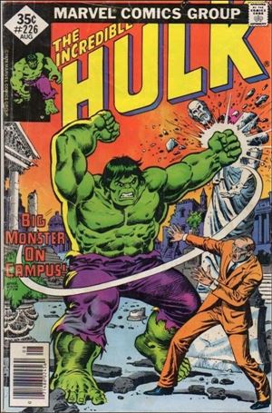 Incredible Hulk (1968) issue 226-B Whitman Cover