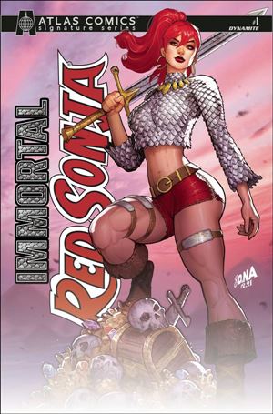 Immortal Red Sonja issue 1-Y David Nakayama Atlas Cover (Jae Lee Signed)