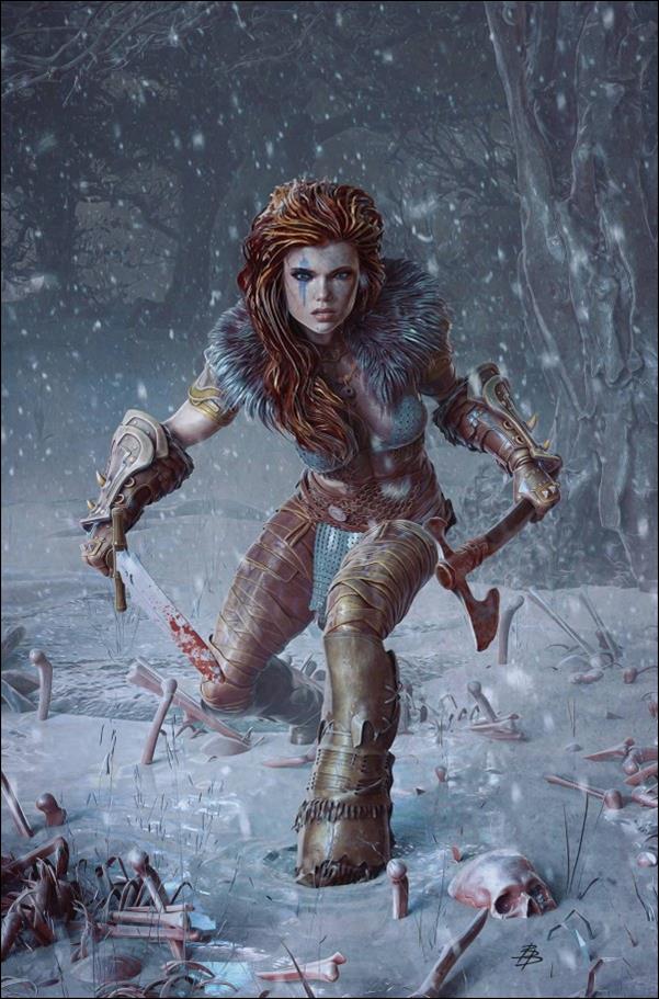 Red Sonja (2023) issue 9-K Björn Barends 1:15 Virgin Cover