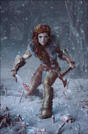 Red Sonja (2023) issue 9-K Björn Barends 1:15 Virgin Cover
