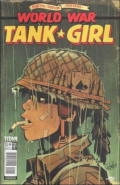 World War Tank Girl issue 1 Brett Parson Cover