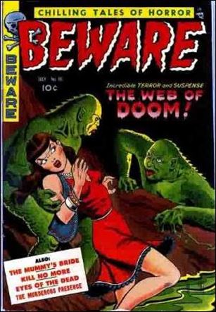Beware (1953) issue 4 #16 on Cover