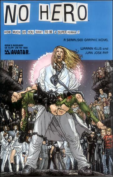 No Hero issue 5-C Auxiliary Cover 1/1500