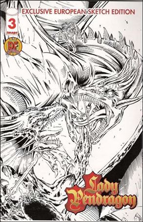 Lady Pendragon (1999) issue 3-C Dynamic Forces European Sketch Cover