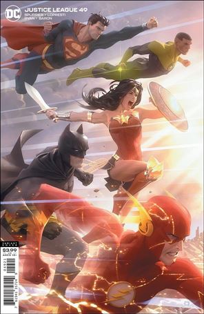 Justice League (2018) issue 49-B Alex Garner Cover