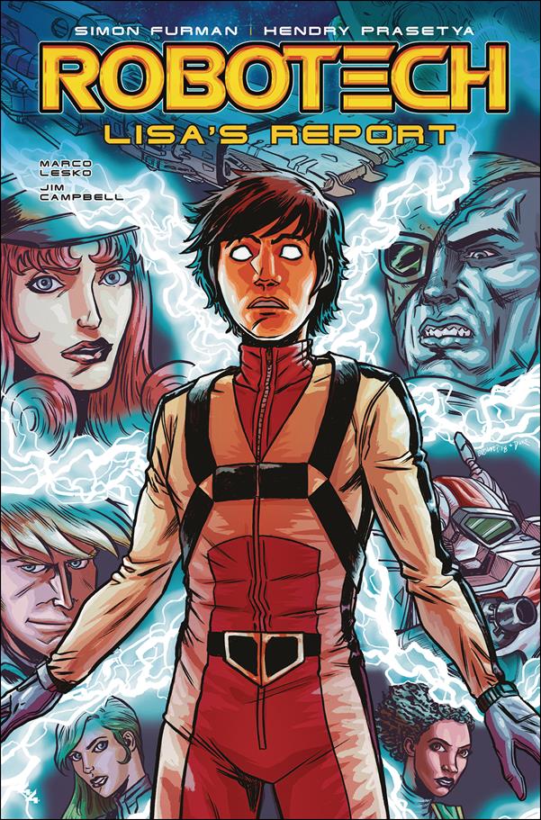 Robotech issue 4 Lisa's Report