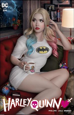 Harley Quinn (2021) issue 24-F Warren Louw Cover