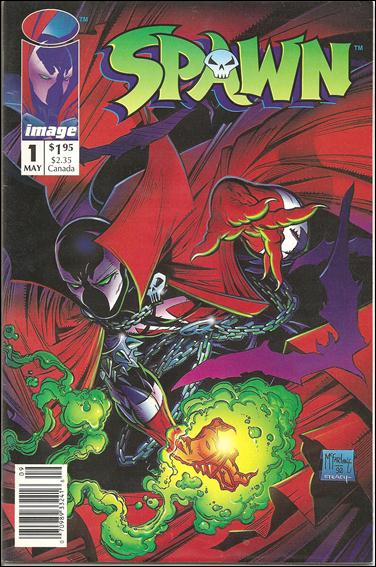 Spawn issue 1-B Newsstand Edition