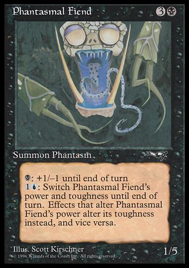 Magic the Gathering: Alliances (Base Set) card 57 Phantasmal Fiend