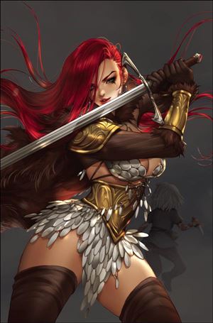 Red Sonja (2021) issue 4-P Leirix Li Virgin Cover