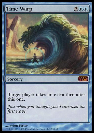Magic the Gathering: 2010 Core Set (Base Set) card 75 Time Warp