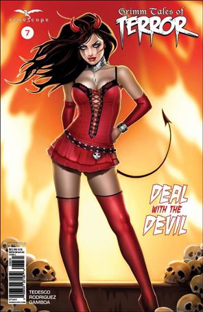 Grimm Tales of Terror Volume 3 issue 7-C Keith Garvey Cover