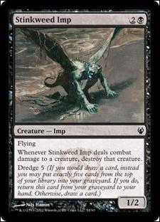 Magic the Gathering: Duel Decks: Izzet vs. Golgari (Base Set) card 54 Stinkweed Imp