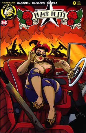 Black Betty issue 3-B Michela Da Sacco Risque 