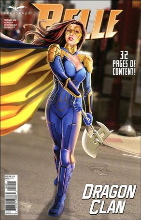 Belle: Dragon Clan issue 1-C Ron Leary Cover