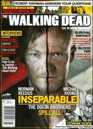 Walking Dead: The Official Magazine issue 3-B Newsstand Cover