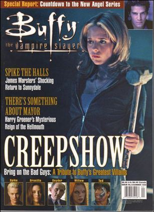 Buffy the Vampire Slayer Official Magazine issue 4-B Buffy Cover