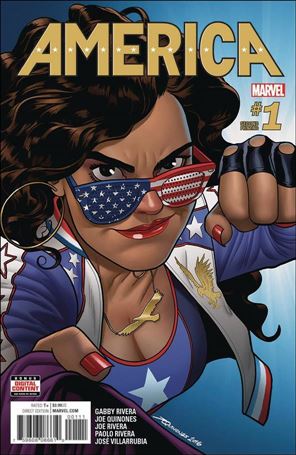 America (2017) issue 1-J Joe Quinones Cover (2nd Printing)
