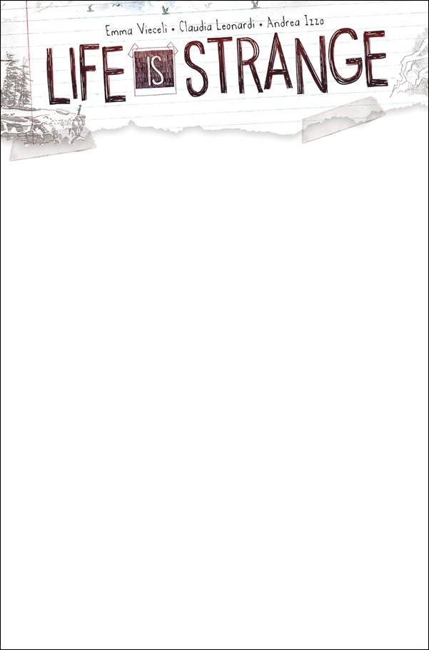 Life is Strange issue 5-E Blank Sketch Cover