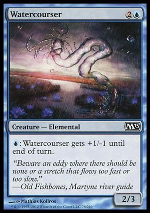 Magic the Gathering: 2013 Core Set (Base Set) card 78 Watercourser