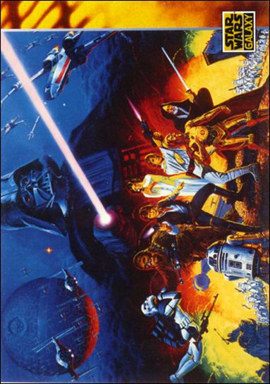 Star Wars Galaxy: Series 2 (Promo) card BB Star Wars Poster Concept