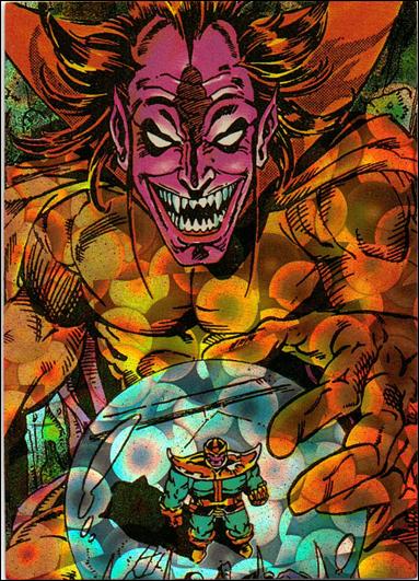 Silver Surfer: All-Prism (Base Set) card 51 Lord of Evil