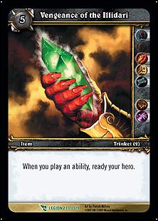 World of Warcraft: March of the Legion (Base Set) card 273 Vengeance of the Illidari