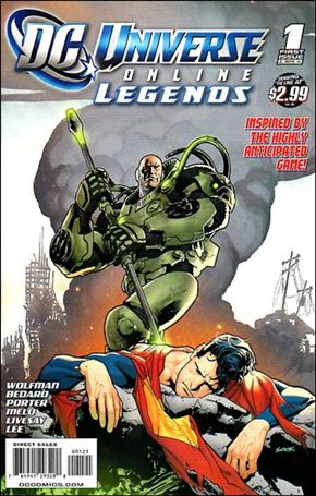 DC Universe Online Legends issue 1-B Ryan Sook 1:10 Cover
