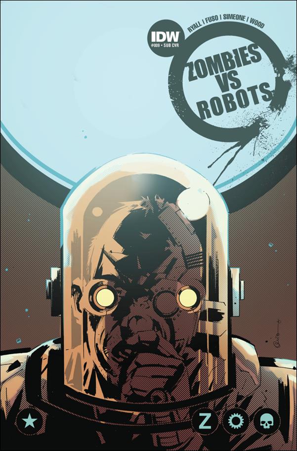 Zombies vs Robots (2015) issue 9-B Antonio Fuso Subscription Cover