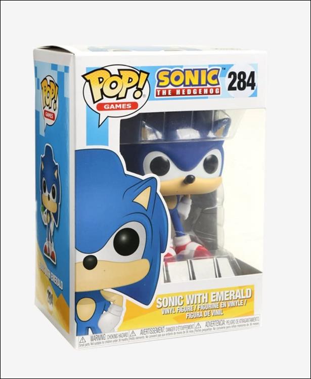 POP! Games figure 284 Sonic with Emerald
