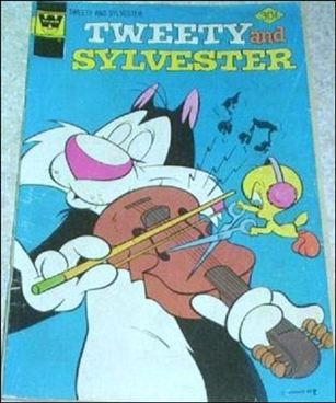 Tweety and Sylvester (1963) issue 67-B Whitman Cover