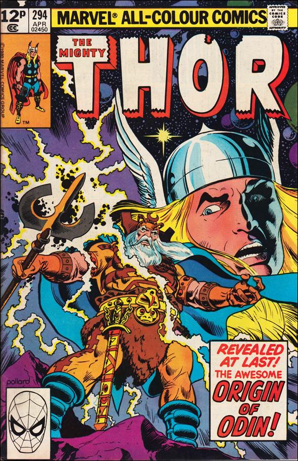 Thor (1966) issue 294-B UK Price Cover