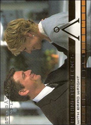 Stargate SG-1: Season 6 (Behind the Scenes with Brad Wright Subset) card B8 2010, Season 4