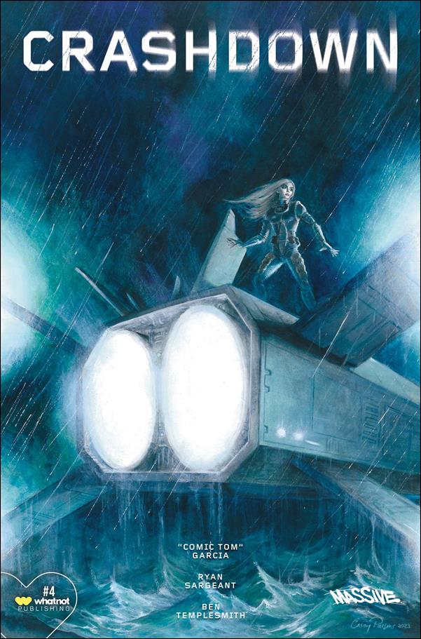 Crashdown issue 4-D Casey Parsons 1:5 Cover