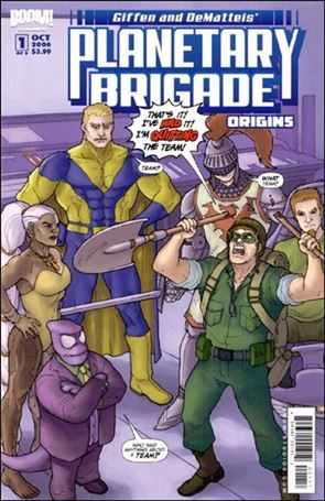 Planetary Brigade: Origins Cover Image 1
