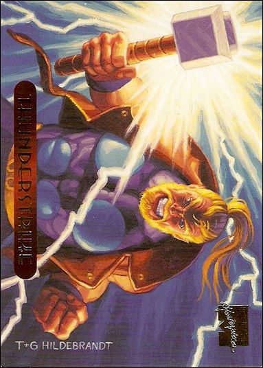 1994 Marvel Masterpieces (Base Set) card 125 Thunderstrike