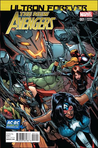 New Avengers: Ultron Forever issue 1-D Humberto Ramos Atlantic City Boardwalk Con Cover