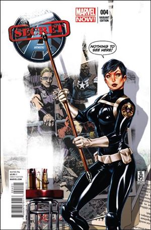 Secret Avengers (2013) issue 4-B Mark Brooks 1:50 Cover