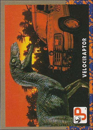 Jurassic Park (Base Set) card 5 Velociraptor